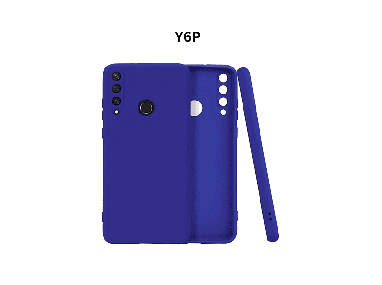 NEWFACE Huawei Y6P Uyumlu  First Silikon Telefon Kılıfı Lacivert