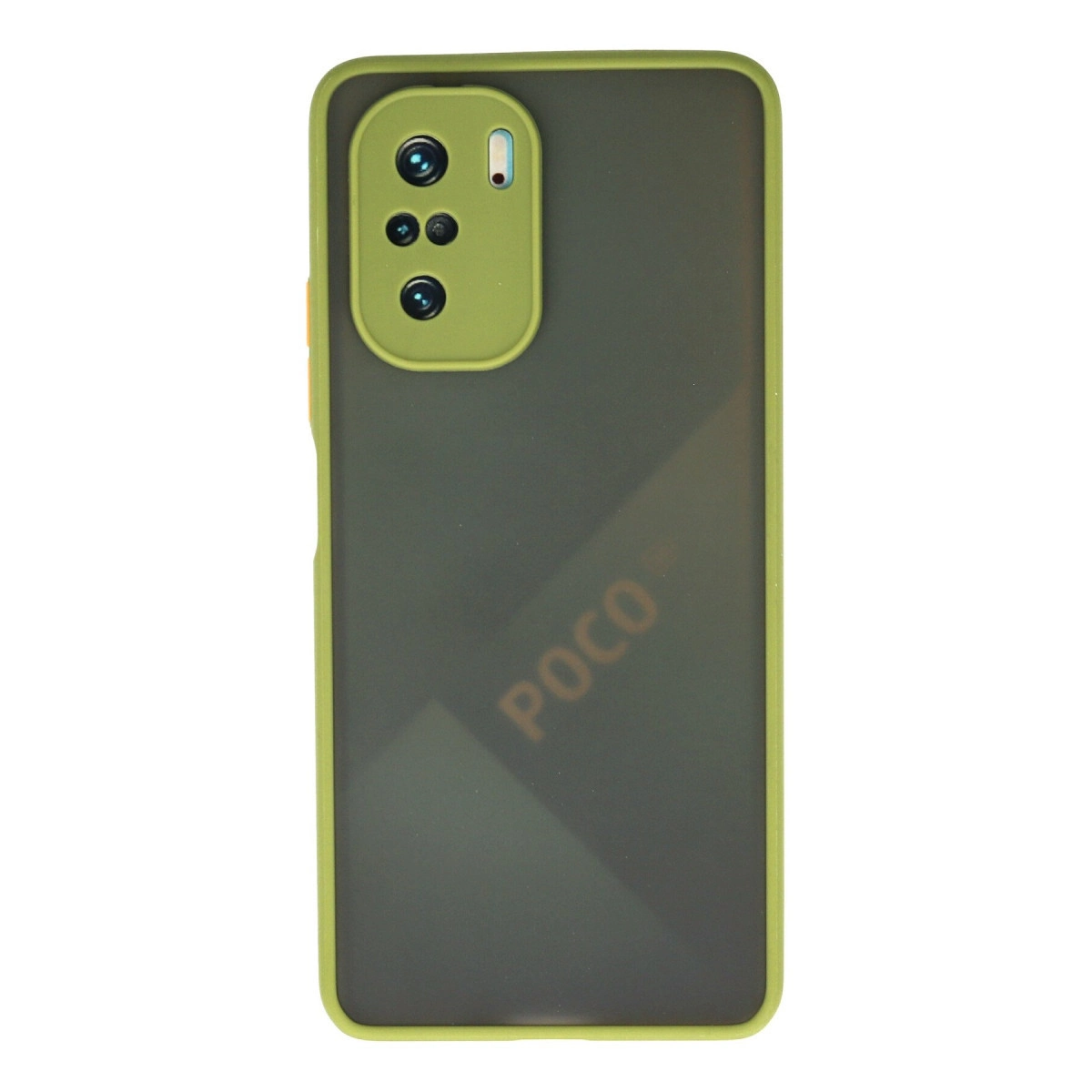 NEWFACE Xiaomi Poco F3 Uyumlu Montreal Silikon Kapak Telefon Kılıfı Açık Yeşil