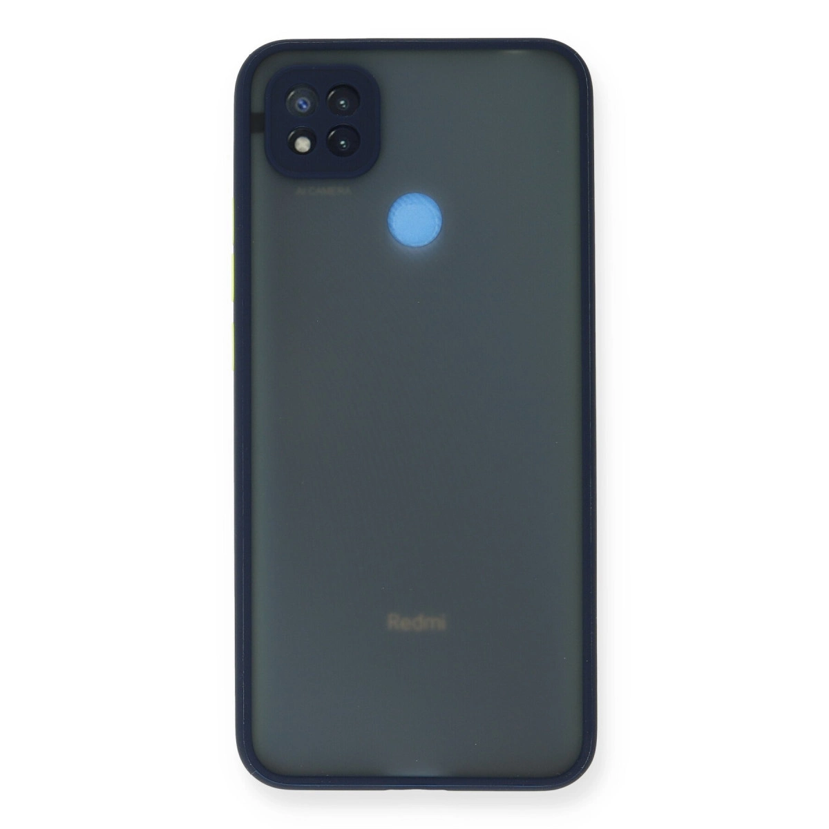 NEWFACE Xiaomi Redmi 9C Uyumlu Montreal Silikon Kapak Telefon Kılıfı Lacivert