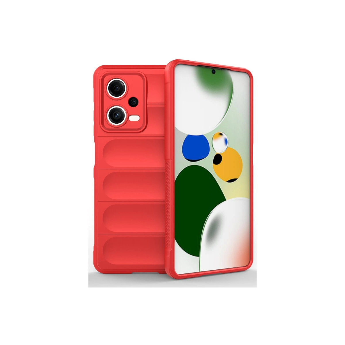 NEWFACE Xiaomi Poco X5 5G Uyumlu  Optimum Silikon Telefon Kılıfı Kırmızı