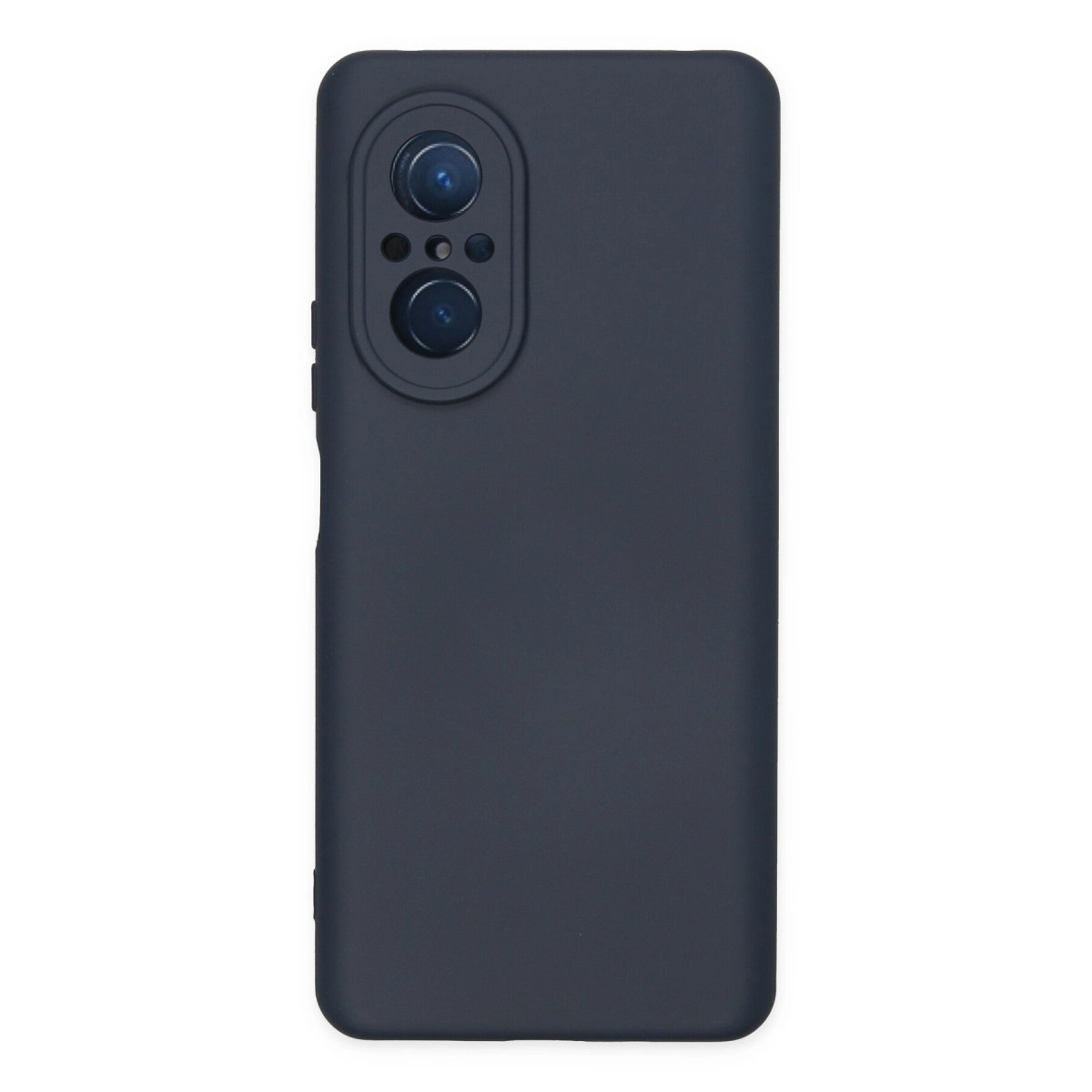 NEWFACE Huawei Nova 9 SE Uyumlu Nano İçi Kadife Silikon Telefon Kılıfı Lacivert