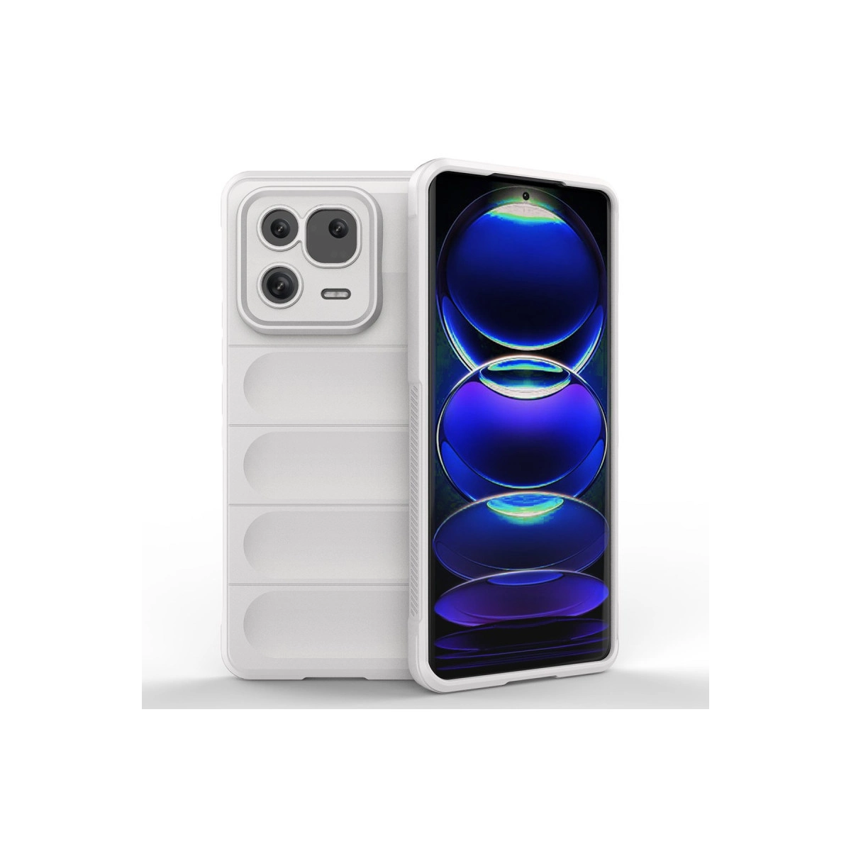 NEWFACE Xiaomi Mi 13 Pro Uyumlu  Optimum Silikon Telefon Kılıfı Krem