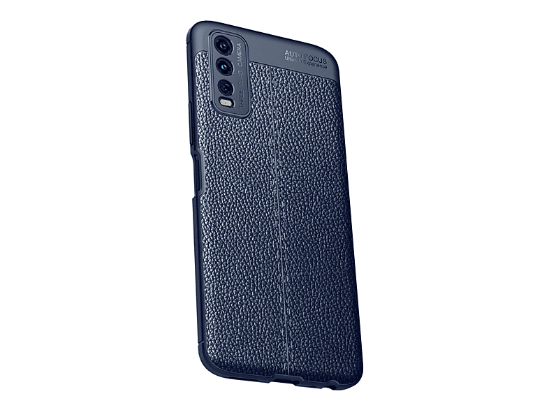 NEWFACE Vivo Y11S Uyumlu  Auto Focus Kapak Telefon Kılıfı Lacivert