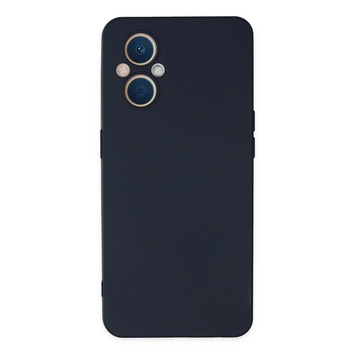 NEWFACE Oppo Reno 7 Lite Uyumlu Nano İçi Kadife Silikon Telefon Kılıfı Lacivert