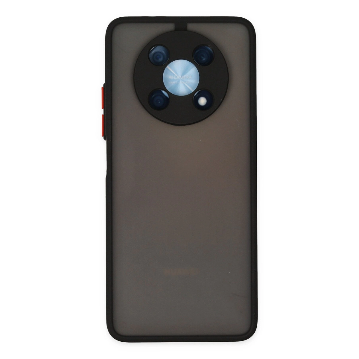 NEWFACE Huawei Nova Y90 Montreal Uyumlu Silikon Kapak Telefon Kılıfı Siyah