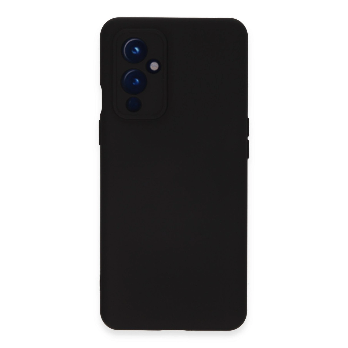 NEWFACE One Plus 9 Uyumlu Nano İçi Kadife Silikon Telefon Kılıfı Siyah