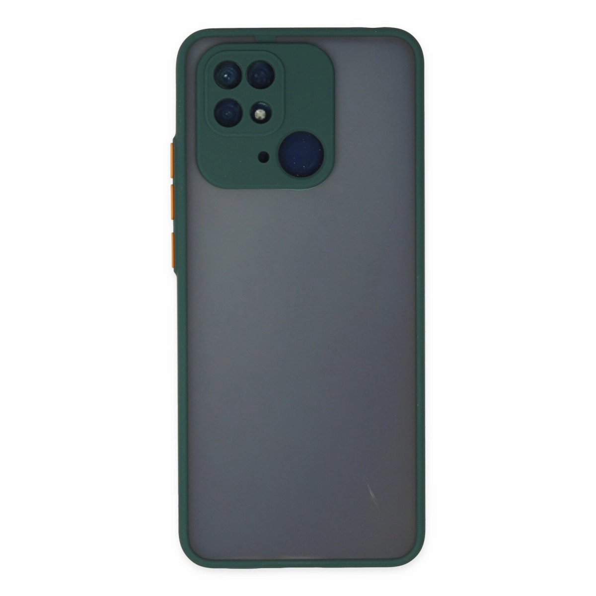 NEWFACE Xiaomi Redmi 10C Uyumlu Montreal Silikon Kapak Telefon Kılıfı Yeşil