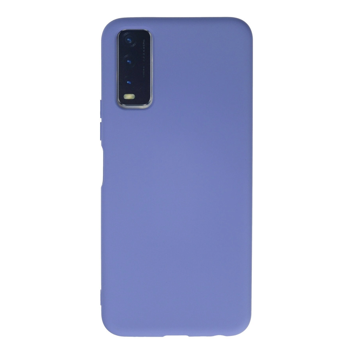 NEWFACE Vivo Y11s Uyumlu Nano İçi Kadife Silikon Telefon Kılıfı Lila