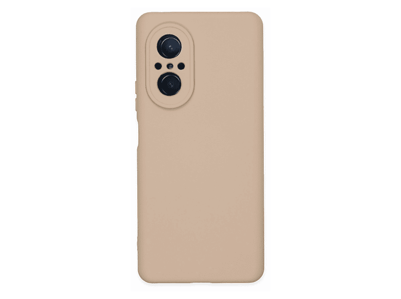 NEWFACE Huawei Nova 9 SE Uyumlu Nano İçi Kadife Silikon Telefon Kılıfı Pudra