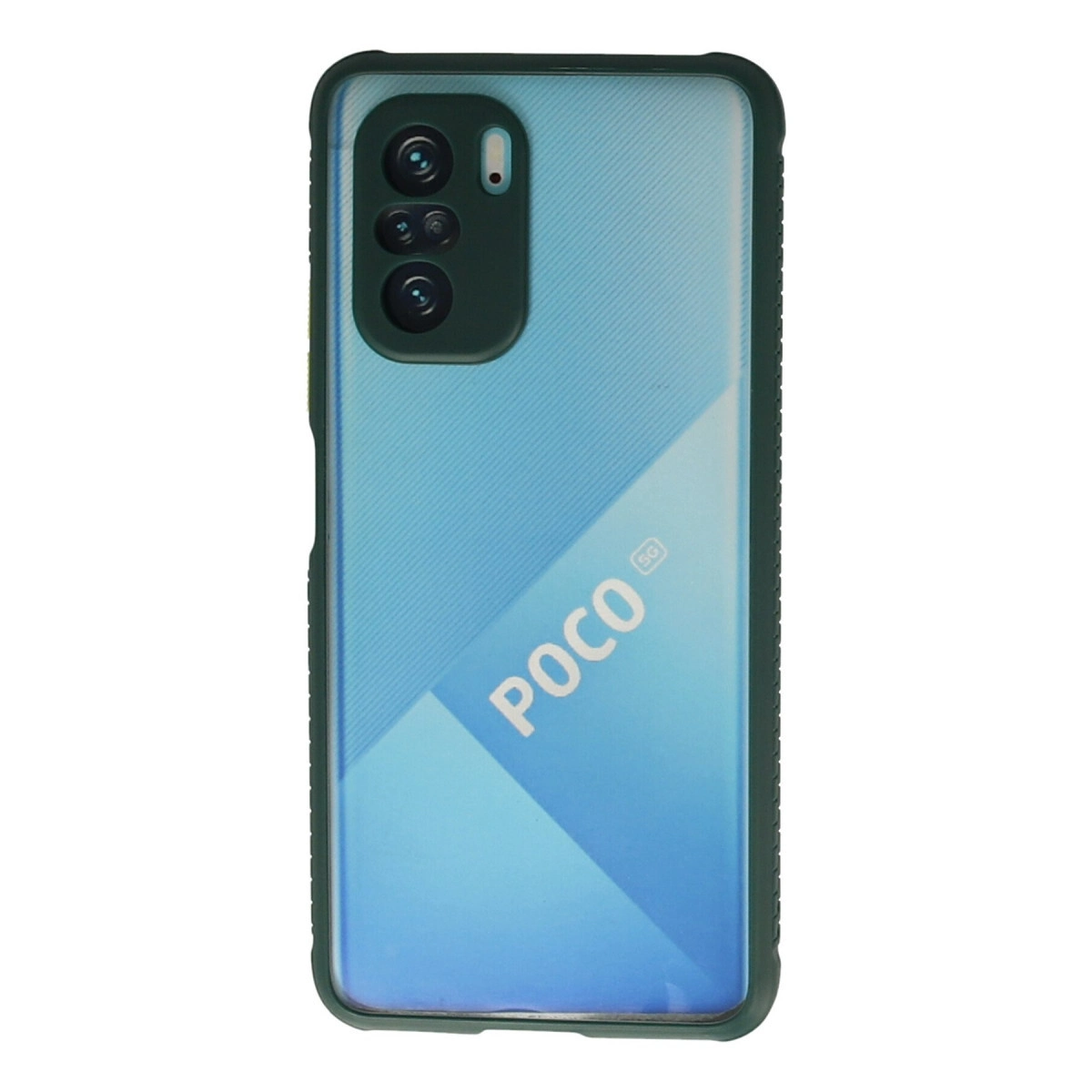 NEWFACE Xiaomi Poco F3 Uyumlu Miami  Silikon Telefon Kılıfı Koyu Yeşil