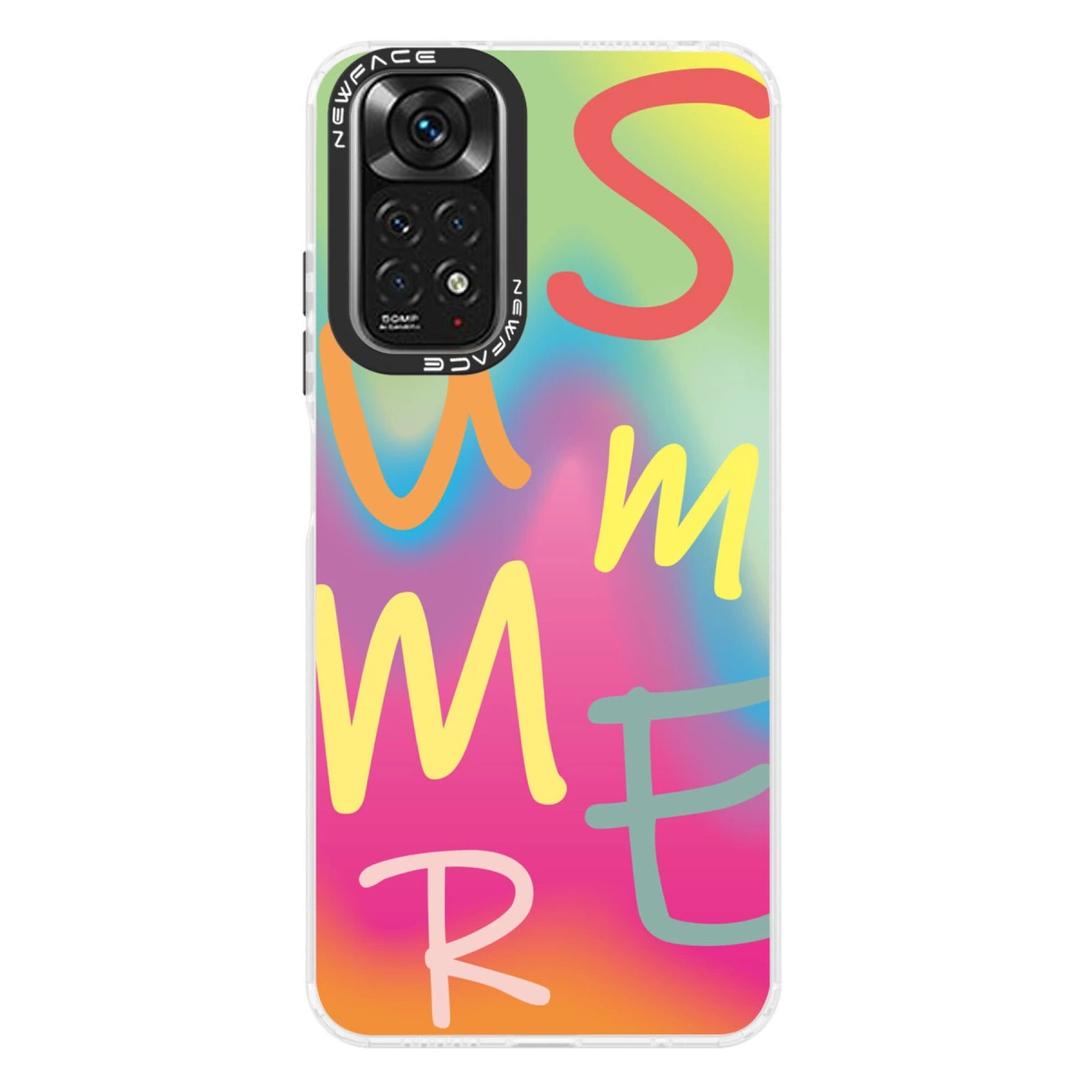 NEWFACE Xiaomi Redmi Note 11 Uyumlu Estoril Desenli Kapak Telefon Kılıfı Çok renkli