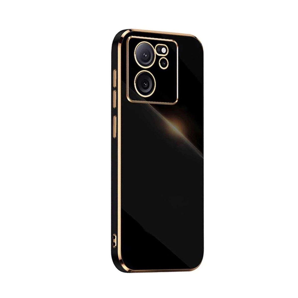 NEWFACE Xiaomi Mi 13t Pro Uyumlu Volet Silikon Telefon Kılıfı Siyah
