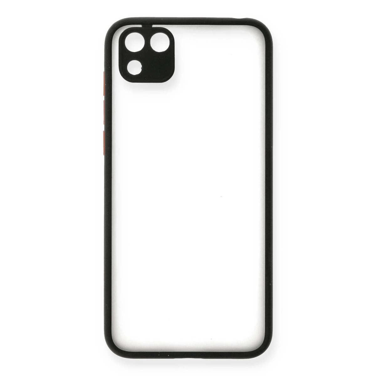 NEWFACE Huawei Y5p Uyumlu Montreal Silikon Kapak Telefon Kılıfı Siyah