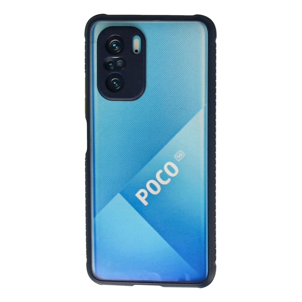 NEWFACE Xiaomi Poco F3 Uyumlu Miami  Silikon Telefon Kılıfı Lacivert