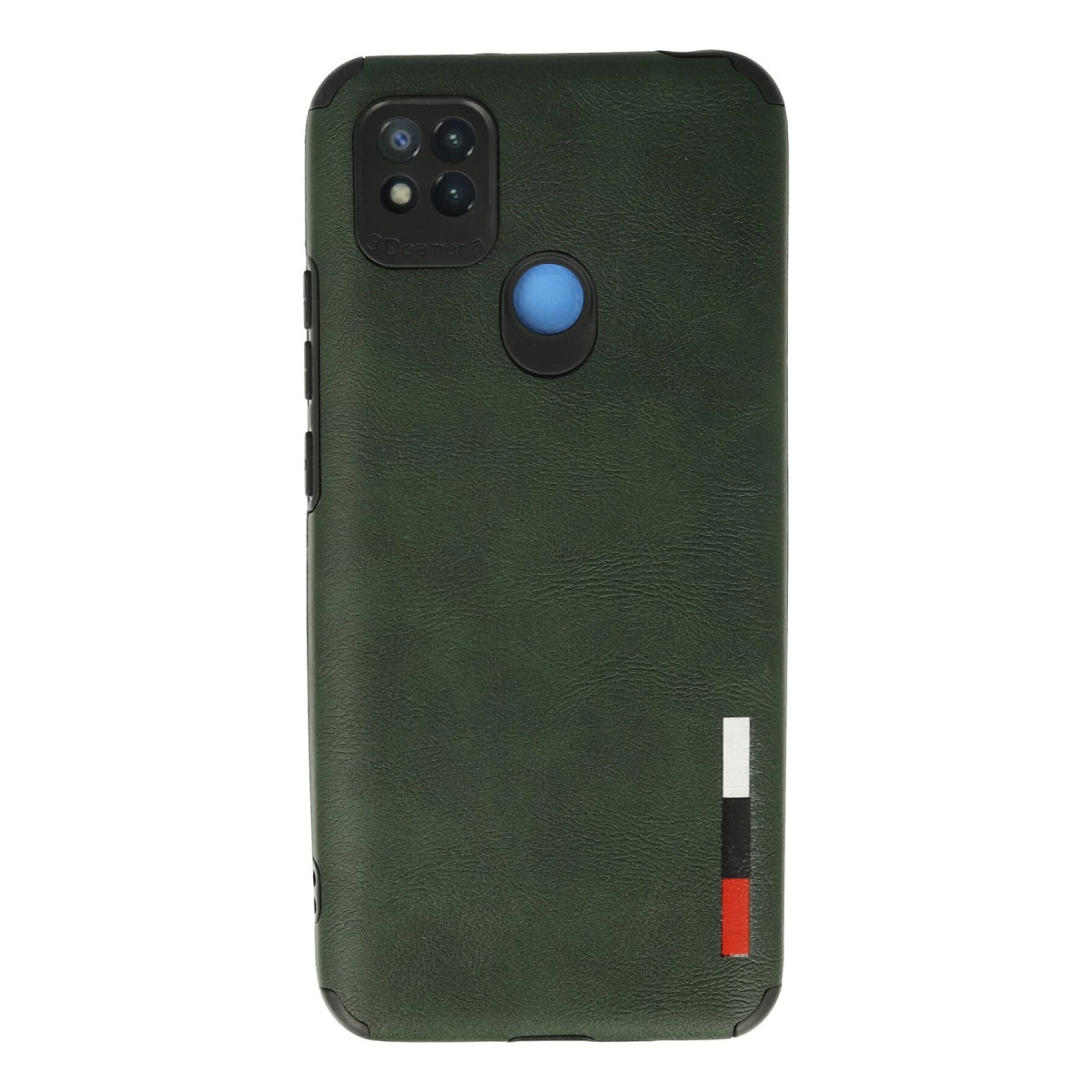 NEWFACE Xiaomi Redmi 9c Uyumlu Loop Deri Silikon Telefon Kılıfı Yeşil