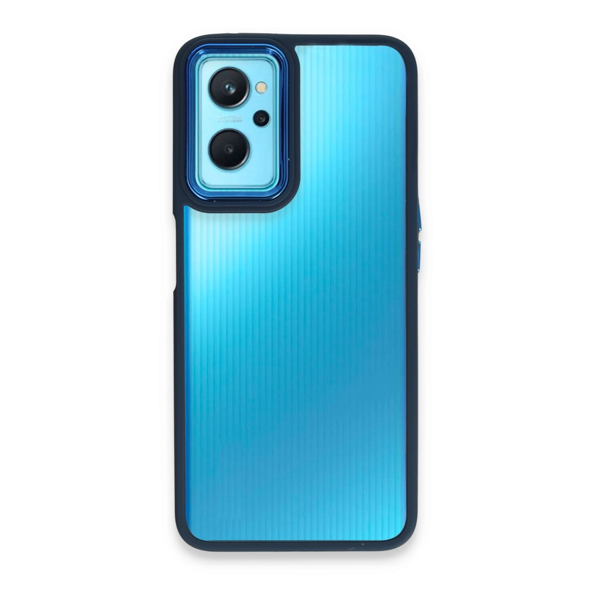 NEWFACE Realme 9i 4G Uyumlu Dora Kapak Telefon Kılıfı Mavi