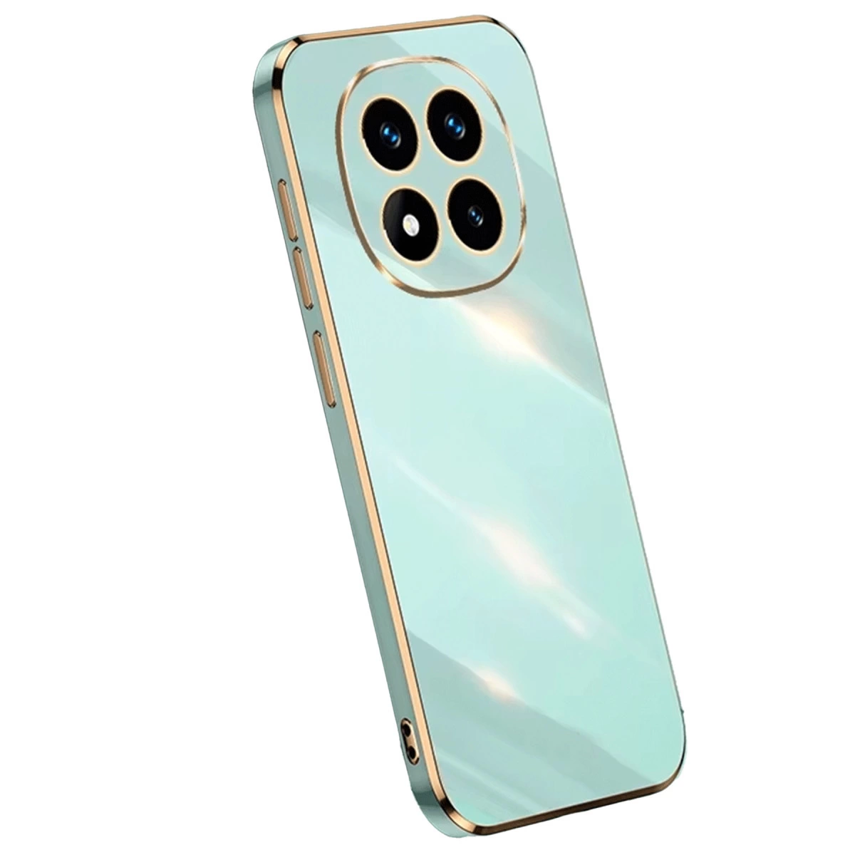 NEWFACE Xiaomi Redmi Note 14 Pro Plus Uyumlu Volet Silikon Telefon Kılıfı Açık Yeşil