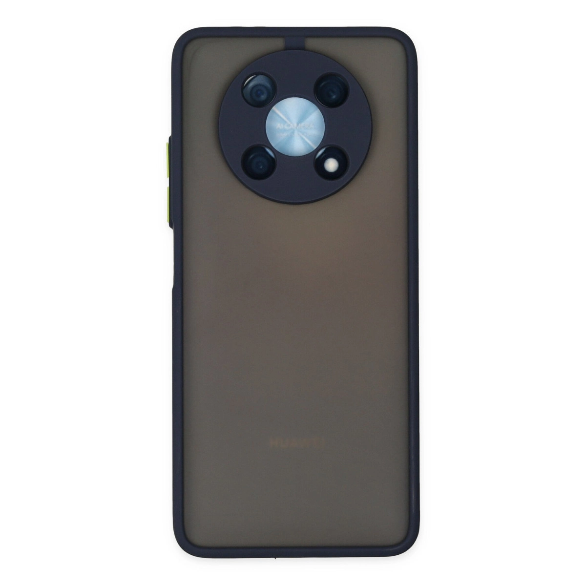 NEWFACE Huawei Nova Y90 Uyumlu Montreal Silikon Kapak Telefon Kılıfı Lacivert