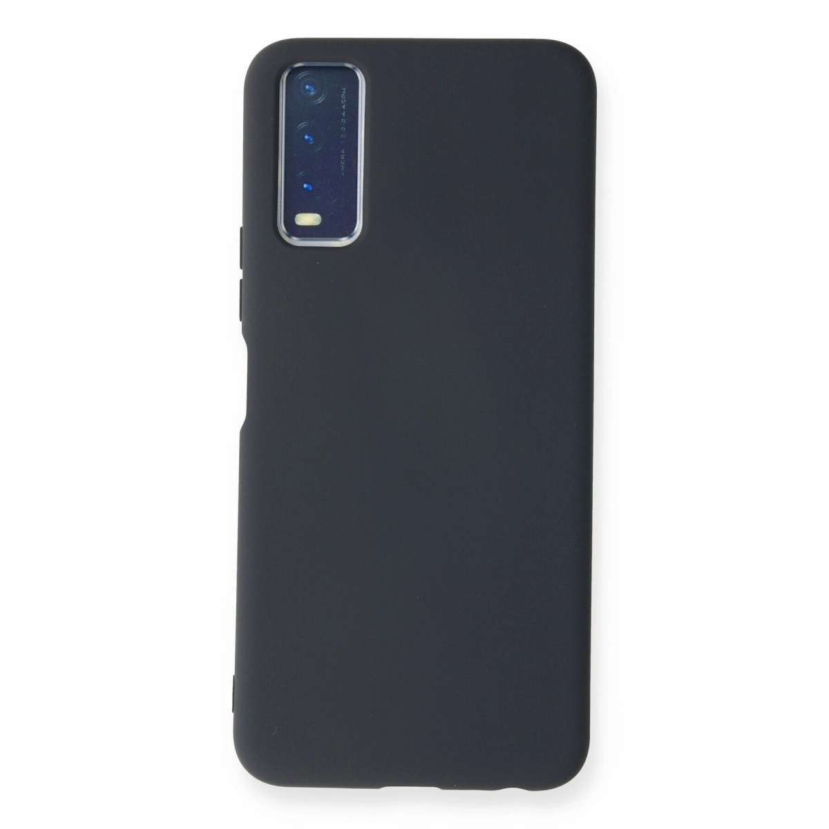 NEWFACE Vivo Y11s Uyumlu Nano İçi Kadife Silikon Telefon Kılıfı Lacivert