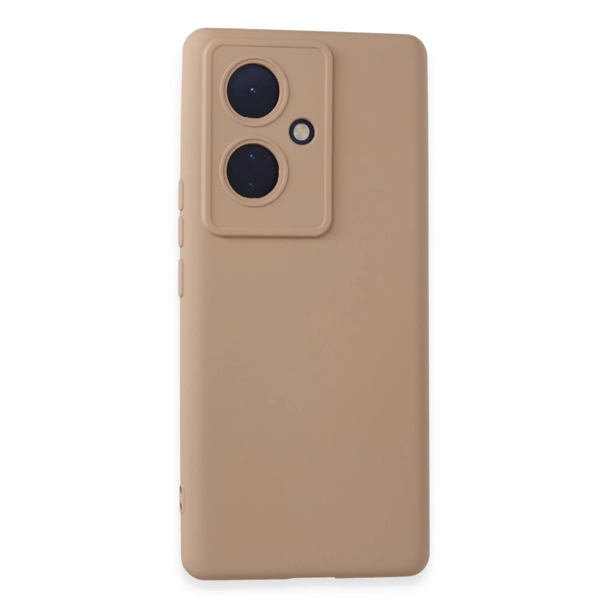 NEWFACE Vivo V29 Lite Uyumlu Nano İçi Kadife Silikon Telefon Kılıfı Pudra