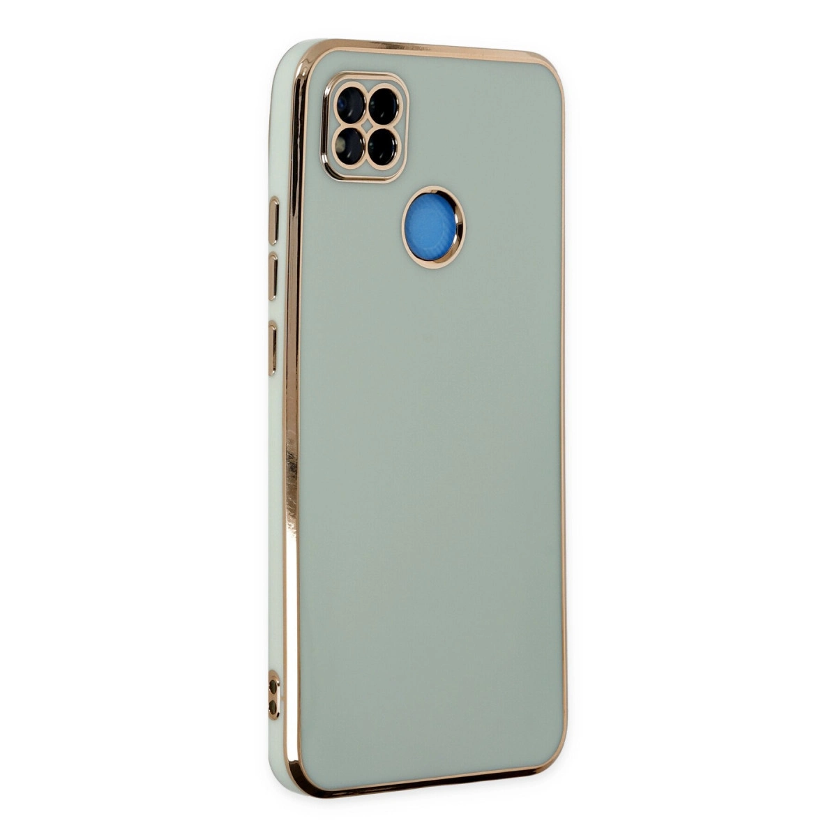 NEWFACE Xiaomi Redmi 9c Uyumlu Volet Silikon Telefon Kılıfı Açık Yeşil