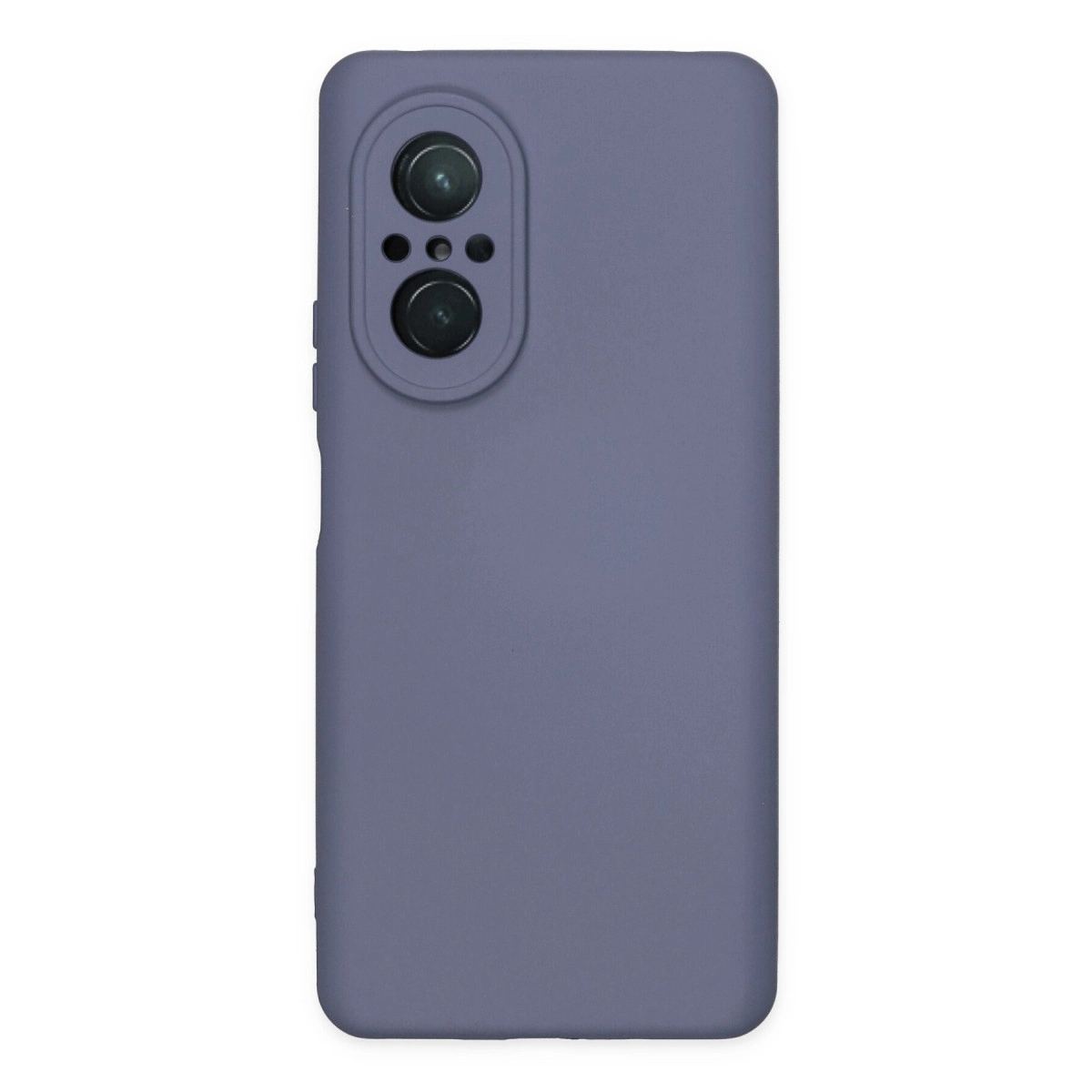 NEWFACE Huawei Nova 9 SE Uyumlu Nano İçi Kadife Silikon Telefon Kılıfı Gri