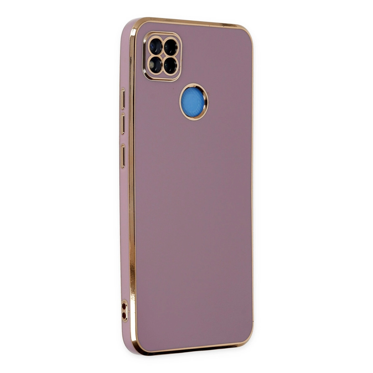 NEWFACE Xiaomi Redmi 9c Uyumlu Volet Silikon Telefon Kılıfı Mor