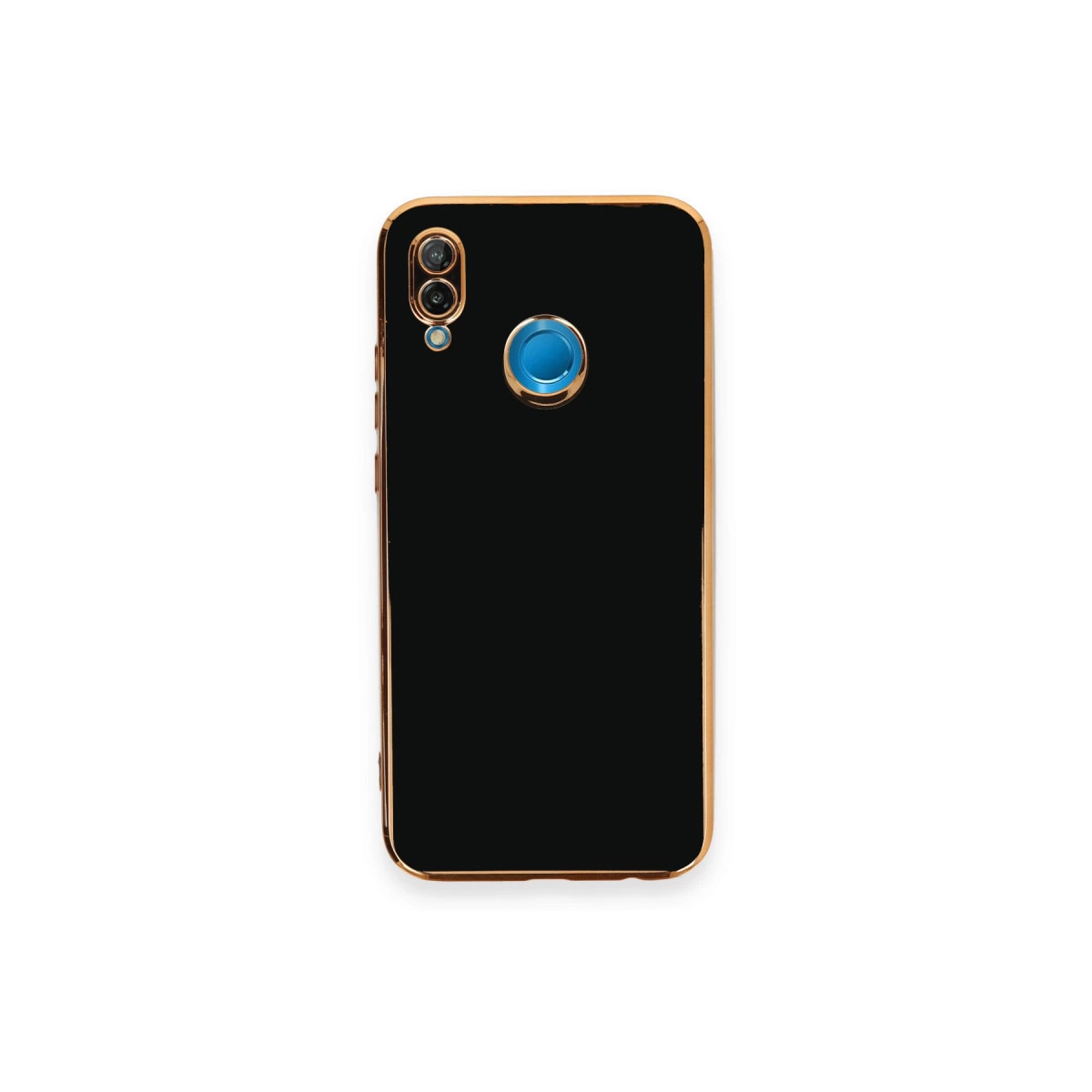 NEWFACE Huawei P20 Lite Uyumlu Volet Silikon Telefon Kılıfı Siyah