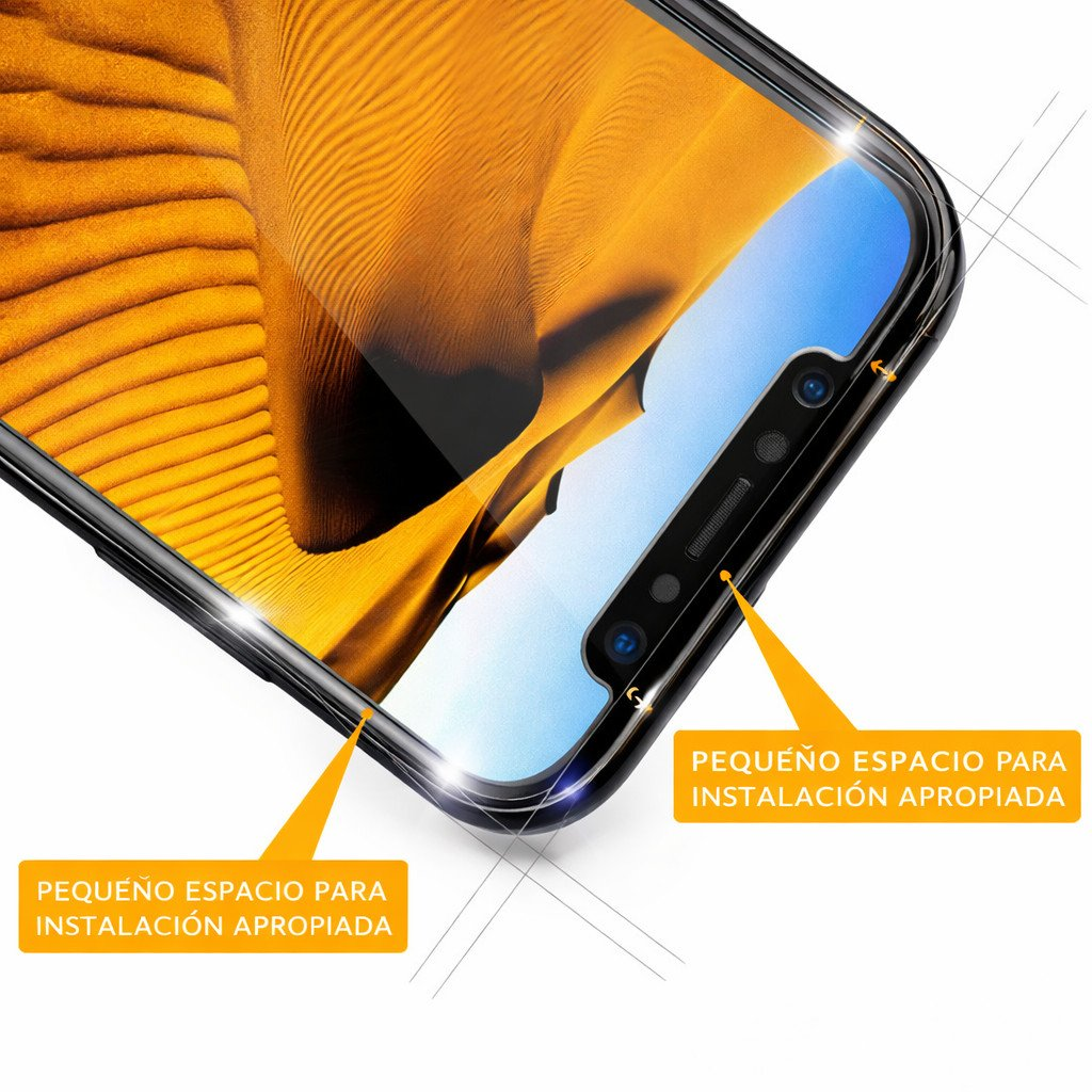 Un smartphone muestra un gráfico de dunas de arena, con cámaras visibles.