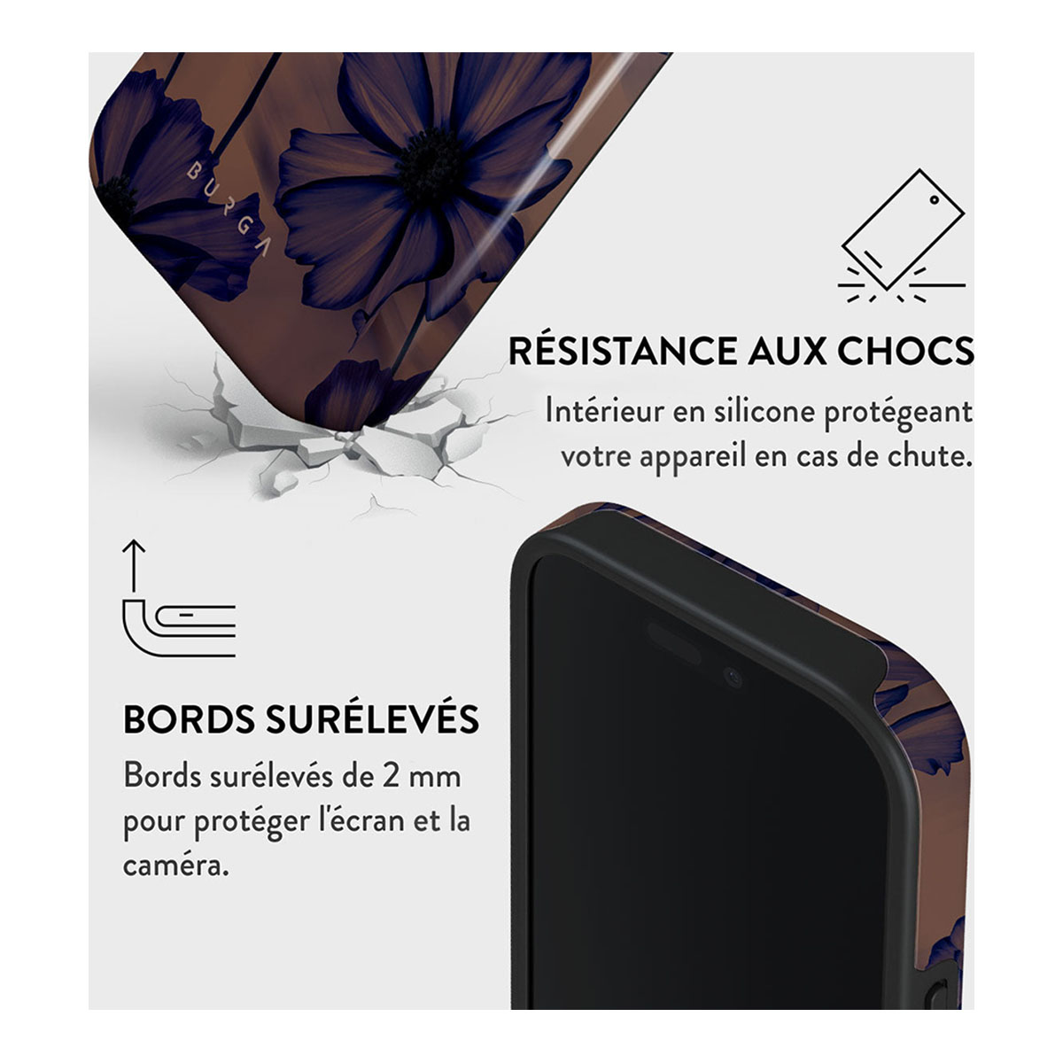 BURGA BRGTOCASEMAGIP16PMVN, Backcover, Apple, iPhone 16 Pro Max, Violett |  MediaMarkt
