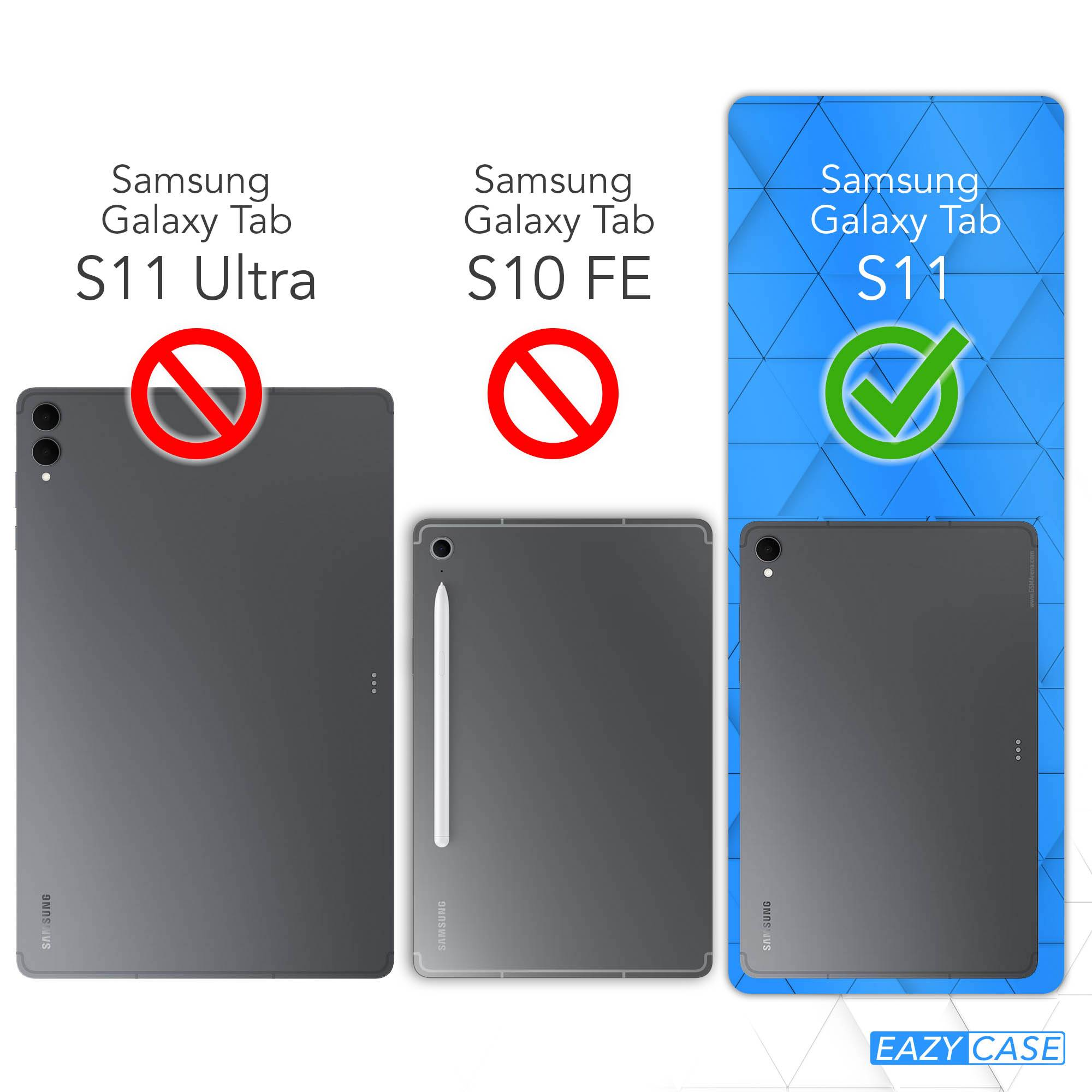 Drei Samsung Tablets: S11 Ultra (verboten), S10 FE (verboten), S11 (genehmigt).