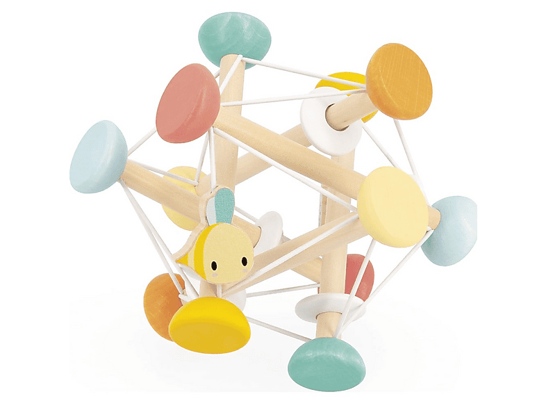 M MOLTO Sensorischer Ball – 20 Cm Durchmesser, Weich, Bunt, Ideal Für Babys & Kleinkinder, Rosa