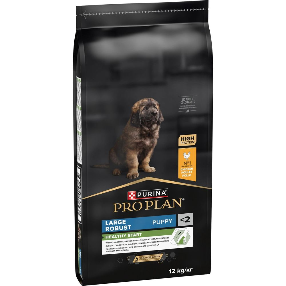 Hundefutter-Sack mit Welpen-Motiv, Pro Plan, 12kg