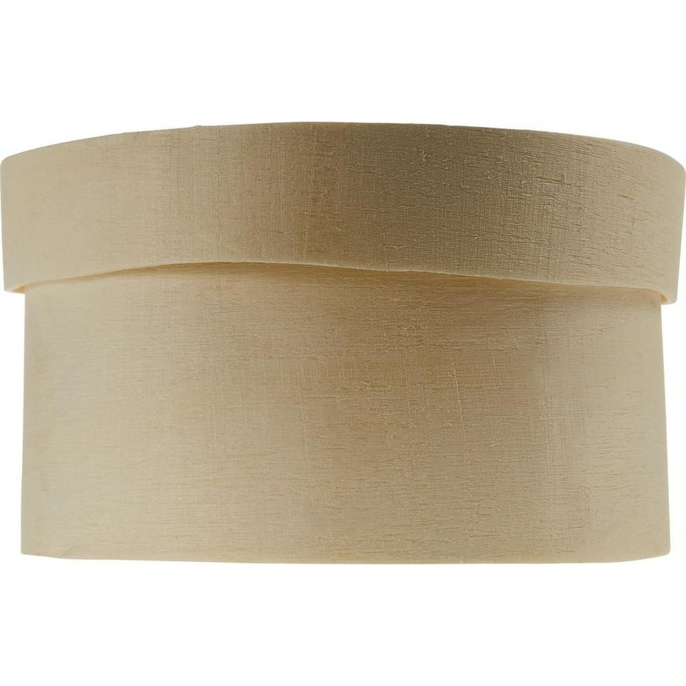 Eine runde, helle beige Schachtel mit Deckel, aus Papier oder Pappe.