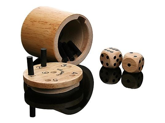Dice Golf Game BestSaller 3008 SUPER SIX Würfelspiel Aluminum, 36 Trash Dice Golf Game BestSaller 3008 SUPER SIX Würfelspiel Aluminum, 36 Trash