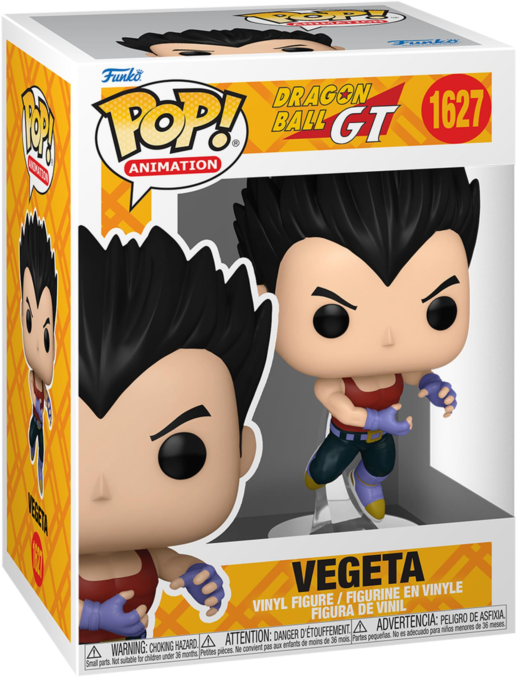 Action figure Funko Pop! di Vegeta da Dragon Ball GT, numero 1627.