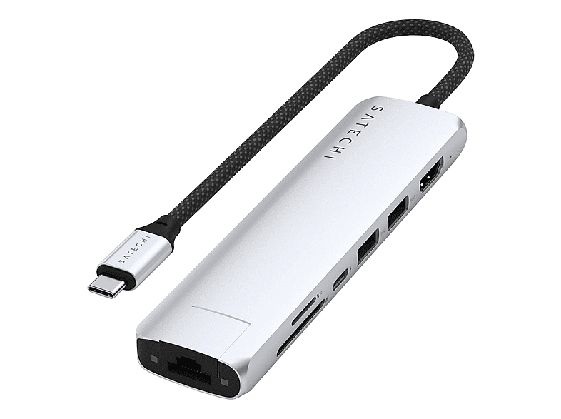 HUB USB | ST-P7SS SATECHI, Plata | MediaMarkt