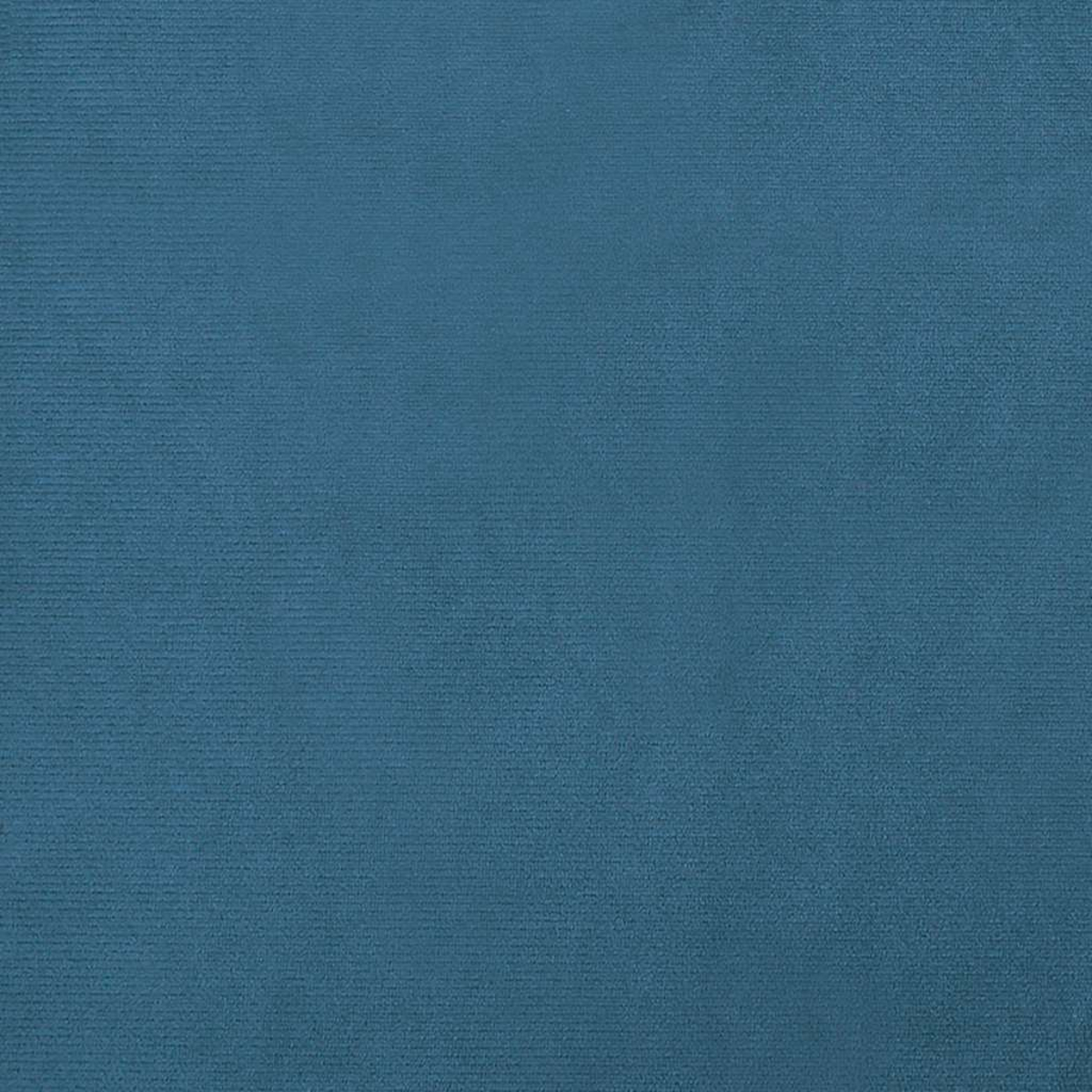 Eine Nahaufnahme einer blauen Stofftextur mit feinen horizontalen Linien.