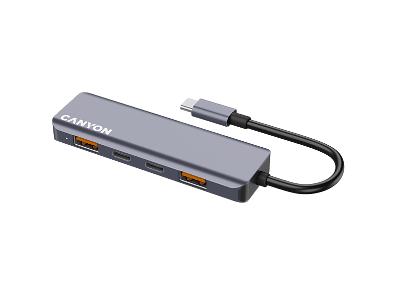 HUB USB CANYON DS-18 5in1 USBC, 10 Gbps | MediaWorld.it
