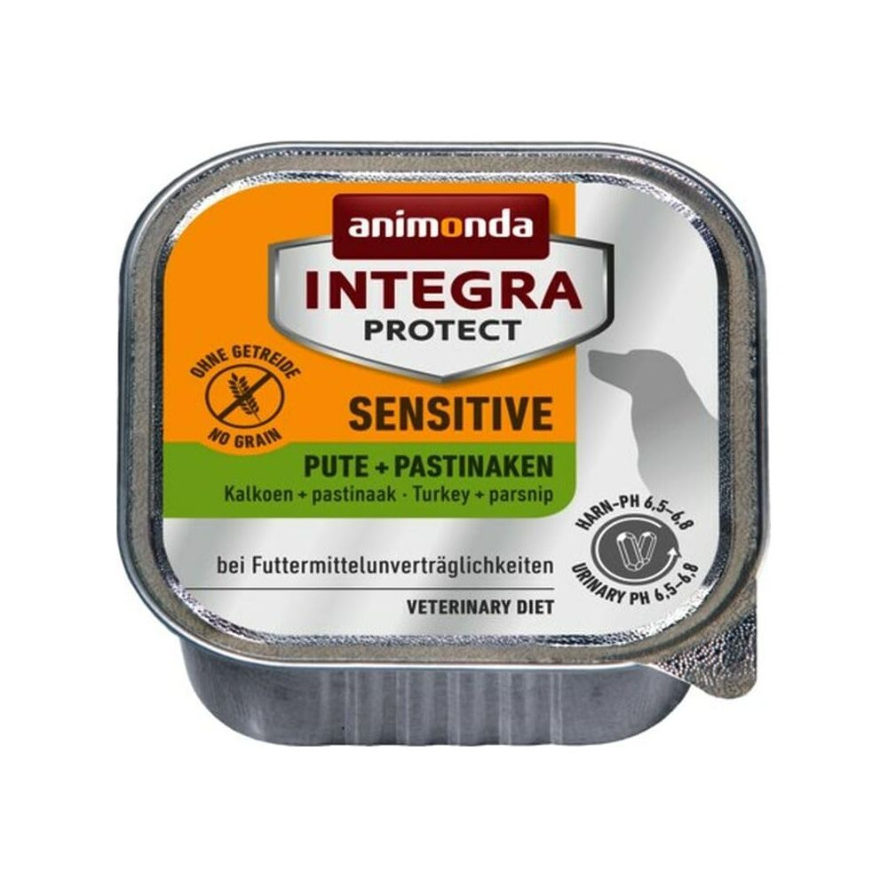 Animonda Integra Protect Sensitive Hundefutter mit Pute und Pastinake, getreidefrei.