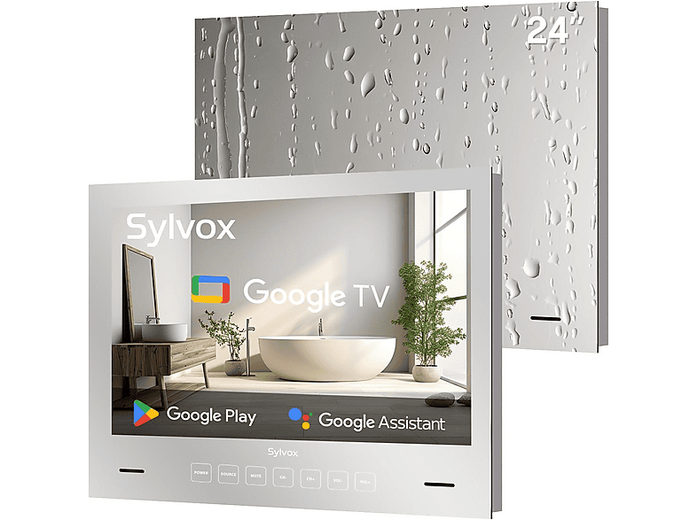 SYLVOX mirror plus Serie Spiegel TV LCD TV (24 Zoll / 61 cm, UFHD ...