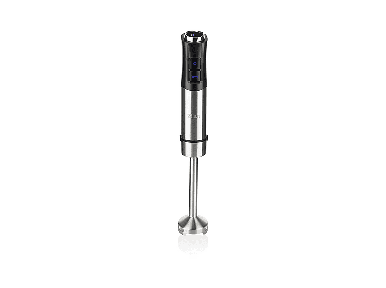 ZILAN ZLN3984 12 Hız Ayarı Turbo Fonksiyonu Paslanmaz Çelik Bıçaklar Dikey 1200 W El Blender Gri
