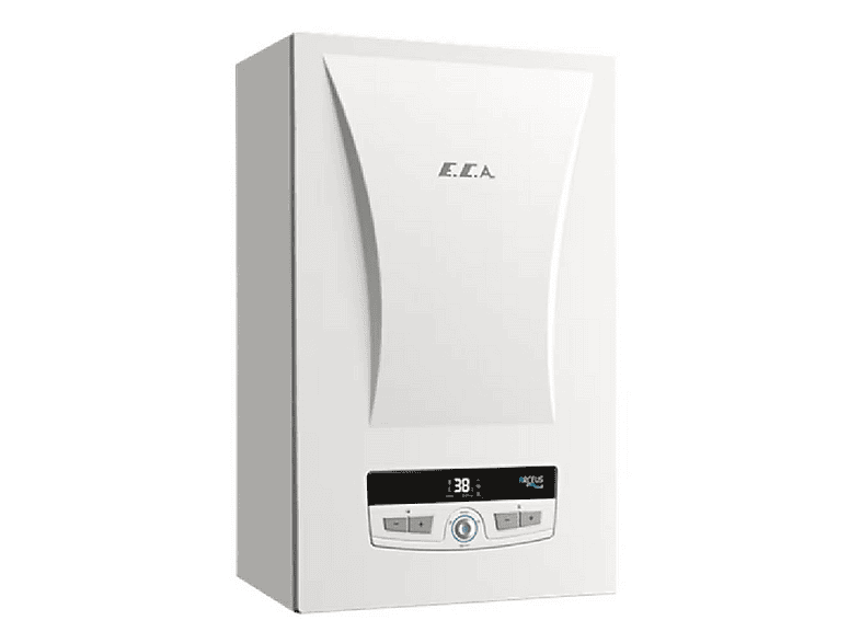 ECA Arceus 24 kW (Kalorifer ve Sıcak Su) Trifaze Elektrikli Kombi Beyaz