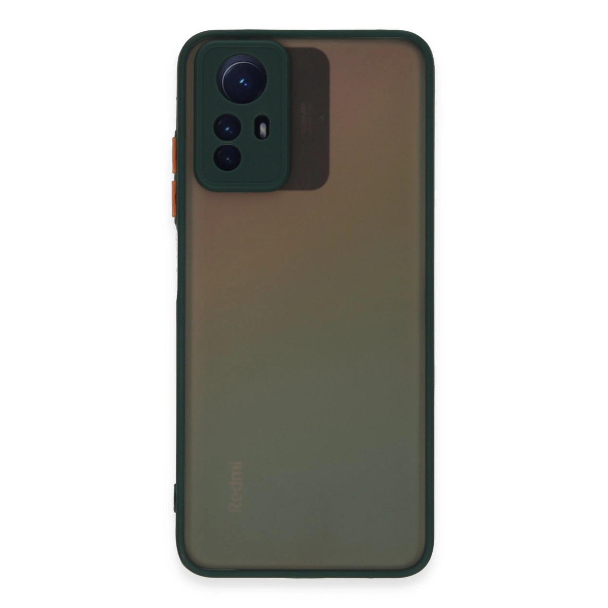 NEWFACE Xiaomi Redmi Note 12s Uyumlu Montreal Silikon Kapak Telefon Kılıfı Yeşil