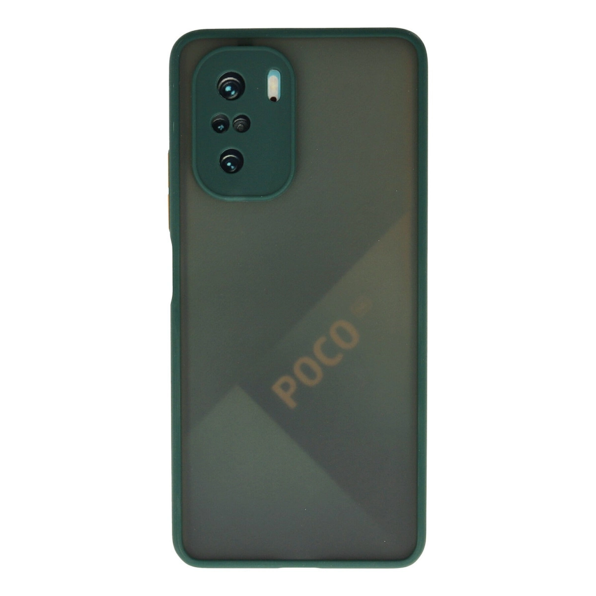 NEWFACE Xiaomi Poco F3 Uyumlu Montreal Silikon Kapak Telefon Kılıfı Yeşil