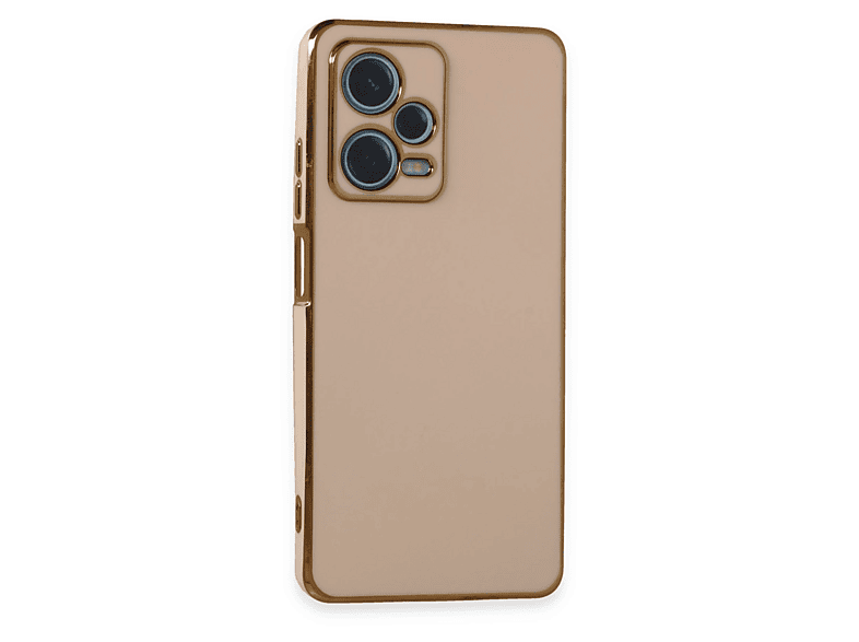 NEWFACE Xiaomi Redmi Note 12 Pro Plus Uyumlu Volet Silikon Telefon Kılıfı Pembe