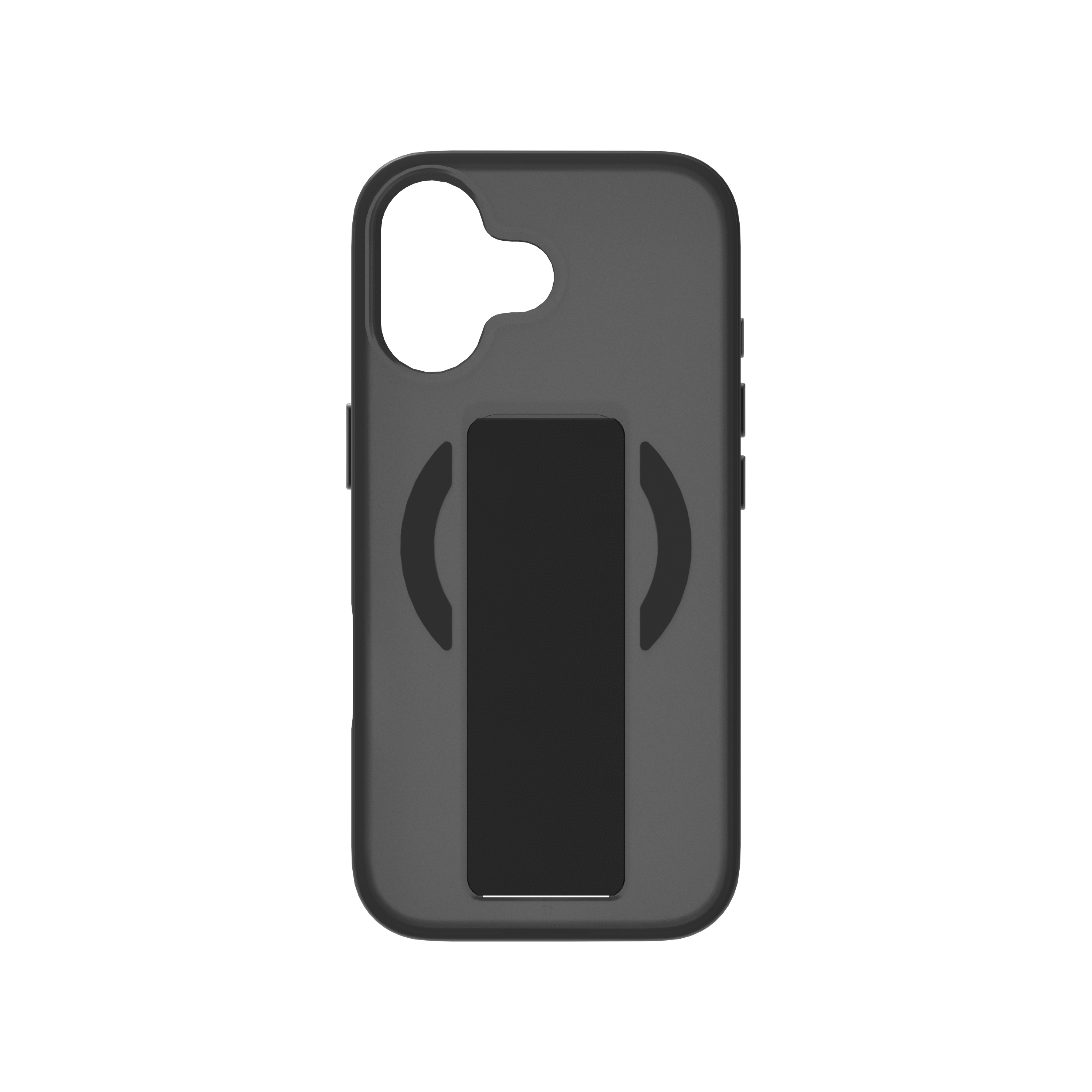PIILI iPhone 17 Uyumlu Mag-Stand Pro MagSafe Telefon Kılıfı Siyah