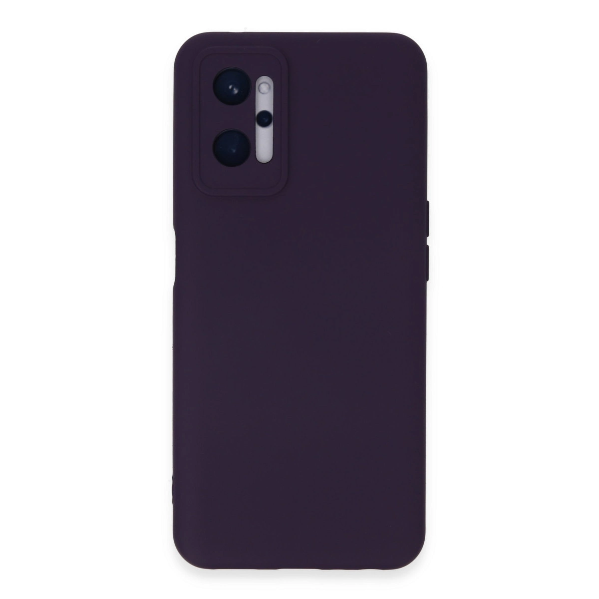 NEWFACE Realme 9i 4G Uyumlu Nano İçi Kadife Silikon Telefon Kılıfı Mor