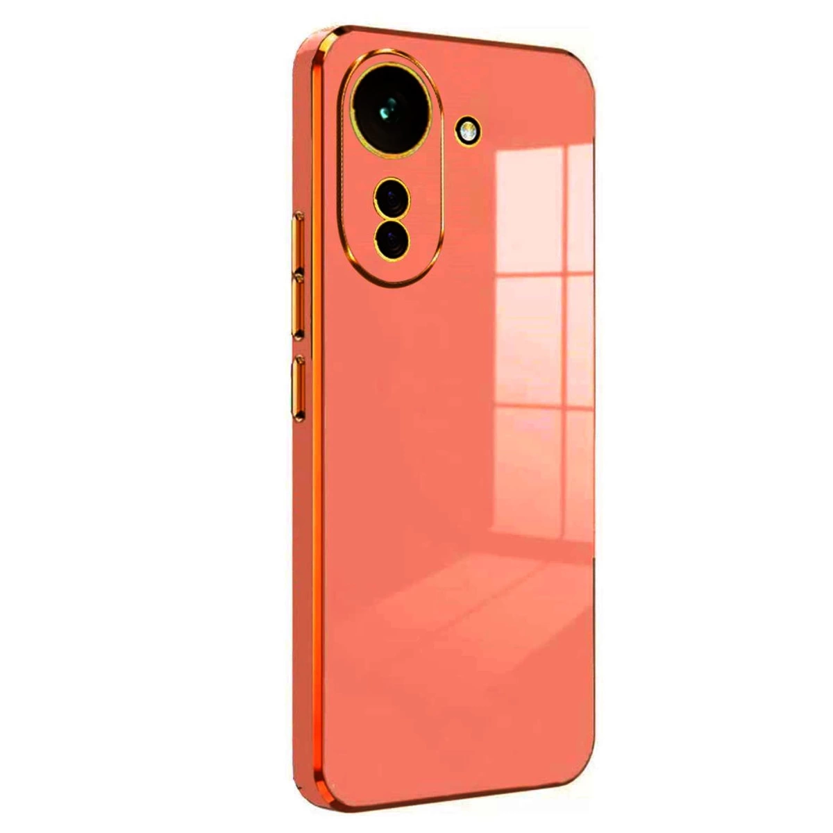 NEWFACE Xiaomi Redmi 13c Uyumlu Volet Silikon Telefon Kılıfı Kırmızı