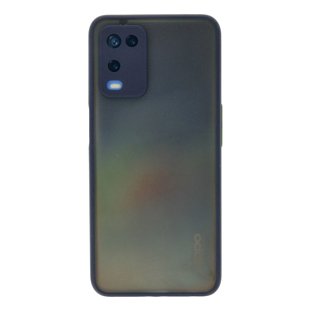 NEWFACE Oppo A54 4G Uyumlu Montreal Silikon Kapak Telefon Kılıfı Lacivert